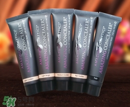 Amazing Cosmetic艾美倩遮瑕膏色号 艾美倩遮瑕膏试色